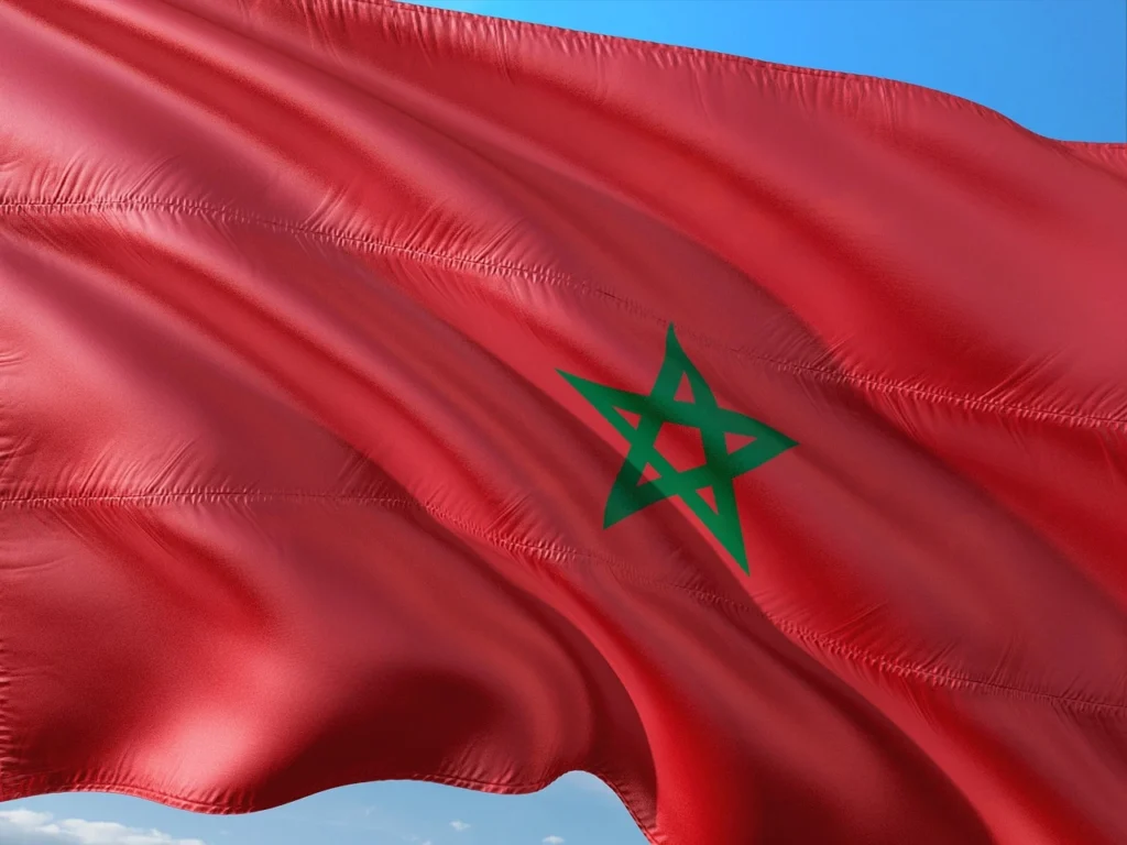 country flag of Morocco