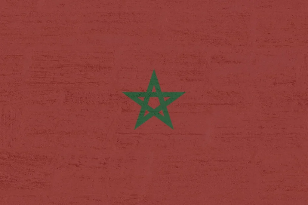 country flag of Morocco